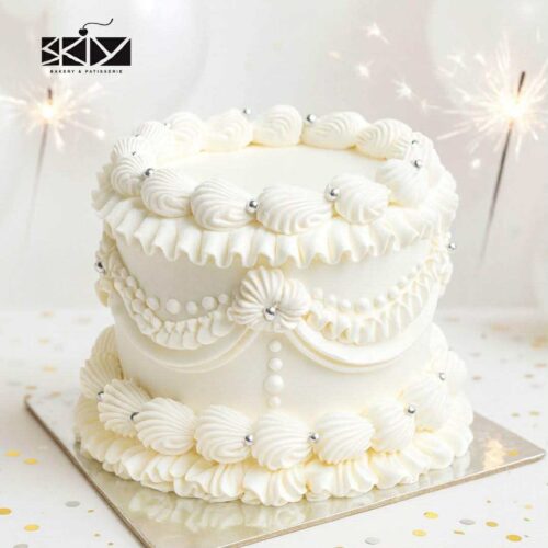White princess cake