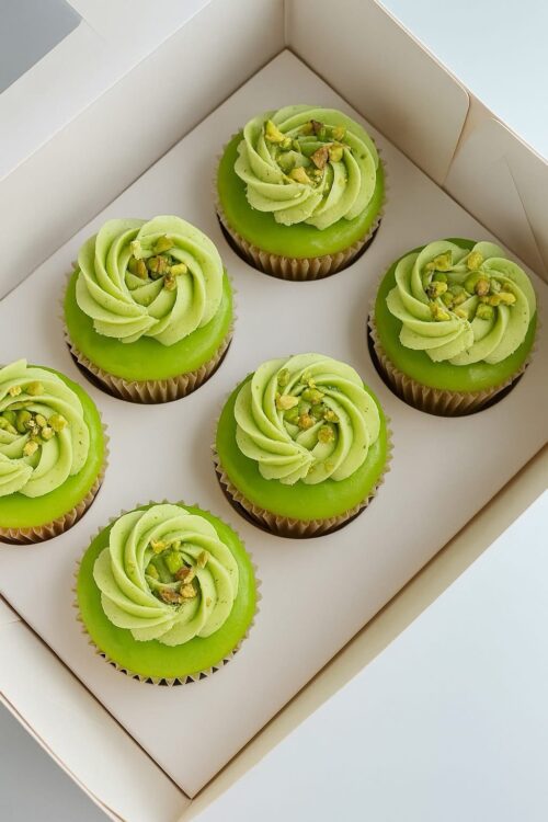 Viral pistachio cream cup cake per
Dozen