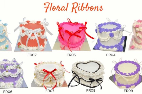 FR - Mini Floral Ribbons