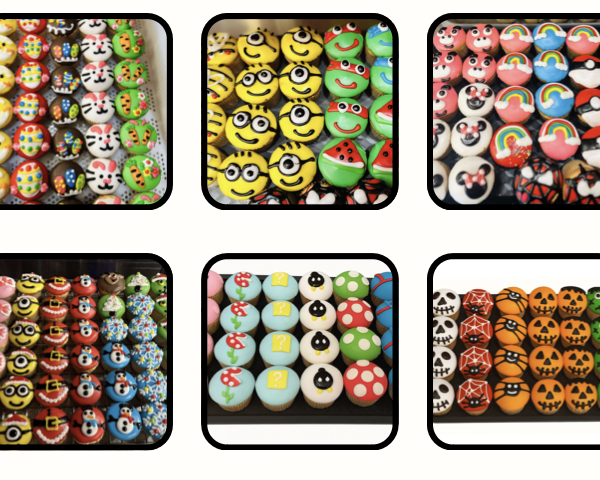 Decorated Fondant Cupcake