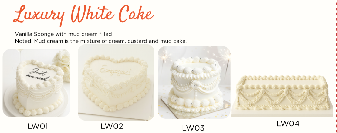 Luxury White Cake